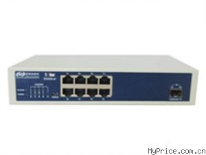 新格林耐特S2008BF-P 一款满足中小网络需求的经济型网管交换机